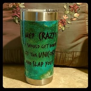 20 ounce personalized travel mug
